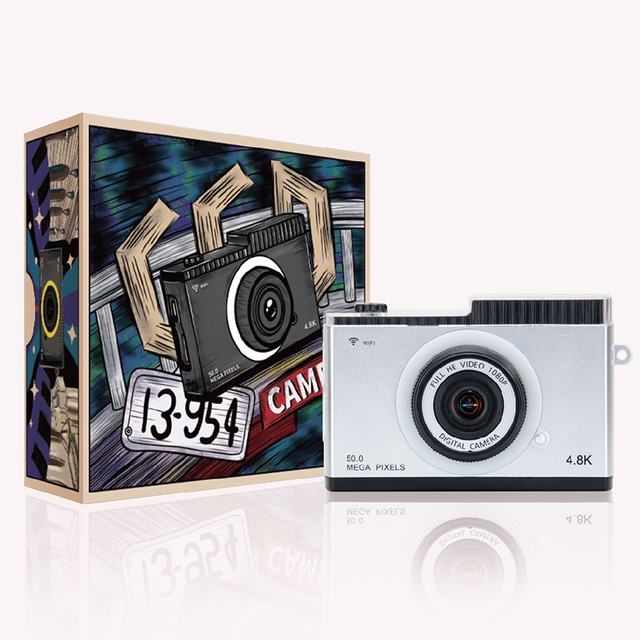 Retro WiFi CCD Camera Vintage Camera for Photography Classic Design Multiple Color Available