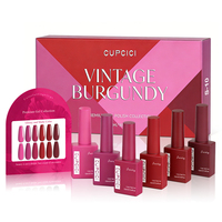 Collection de vernis gel BIN TPO Hema Free 6 couleurs, coffret personnalisé avec laser, vernis à ongles gel avec nuancier