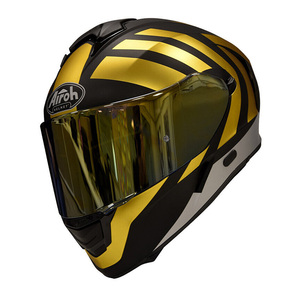 Casque intégral Airoh Spark noir or taille M en polycarbonate pour moto - Product Image 1