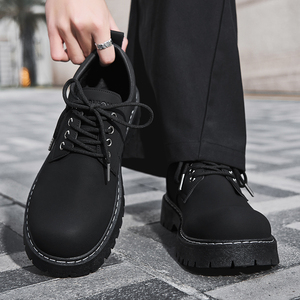 Zapatos de Cuero para Hombre, Diseño Casual Marrón con Estilo Italiano, Tipo Slip-On con Aumento de Altura - Product Image 2