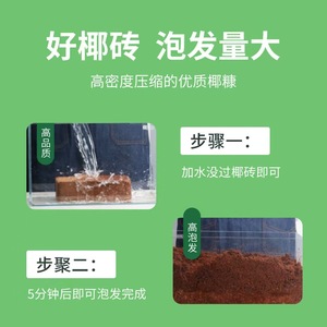 ปุ๋ยหมักมะพร้าวเกลือต่ำออร์แกนิกพืชสีเขียวทั่วไป & ปุ๋ยดอกไม้/ผักสำหรับทำสวนดินที่มีธาตุอาหาร - Product Image 3