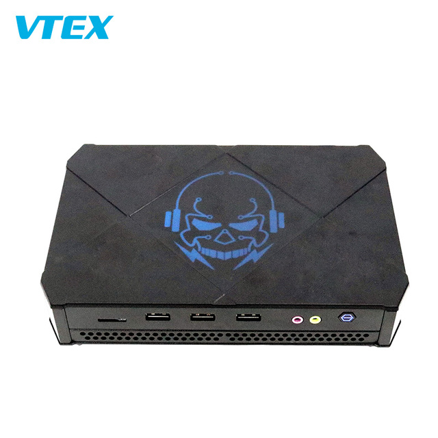 Gaming Mini Pc 12GB RTX3060 DDR5 WiFi 6+BT5.2 Win11 Linux Computer Fanless Multi-OS Compact Office Desktop Mini Pc De Gaming