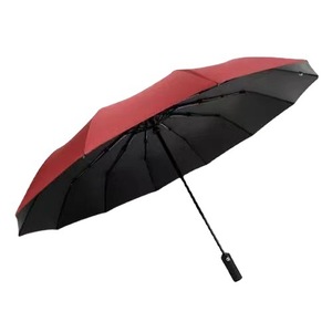 12K Strong Windproof Folding Custom <b>Umbrella</b> With Logo - Product Image 6