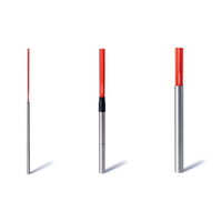 Brosse de meulage à trous croisés authentique Xebec A12 A33, cylindre pour éliminer les marques de couteau, tige en fibre d'alumine industrielle