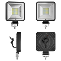 DXZ Nueva Luz de Trabajo LED Universal de 4 Pulgadas para Automóvil - Faro Auxiliar para Vehículos Todoterreno y de Ingeniería 12V-24V 56W para Reequipamiento/Actualización