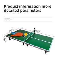Table de tennis de table pliable en gros pour fabricants, grande taille, design mini intérieur, compétition, bois, pour parents et enfants, bureau