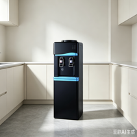 Le distributeur d'eau électronique le plus populaire en noir et bleu