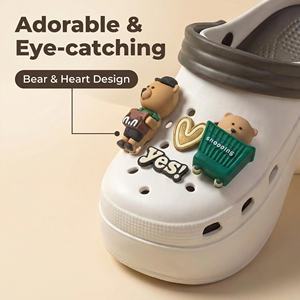 Sabots plats souples en maille antidérapants pour femmes, tendance été, rehaussant la taille (5 cm), chaussures d'extérieur pour femmes - Product Image 4