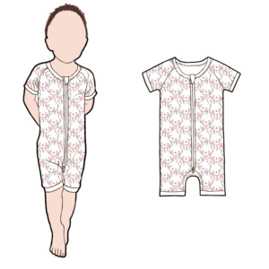 Qingli OME Custom Factory NO Tariff 2026 Nouveau <span class=keywords><strong>Shorty</strong></span> Personnalisé Imprimé Œuf de Pâques en Bambou avec Fermeture Éclair, Confortable et Respirant - Product Image 6