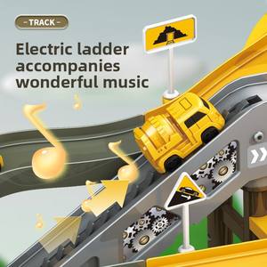 Coche Eléctrico de Ingeniería para Niños, Regalo de Cumpleaños para Bebés, Juguete de Coche Deslizante de Plástico para Aventuras en el Estacionamiento - Product Image 2