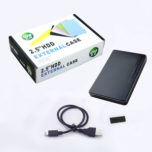 Caja de disco duro externa ShuoLe de 2.5 pulgadas para discos SATA HDD y SSD, caja de almacenamiento móvil USB 2.0 - Product Image 4