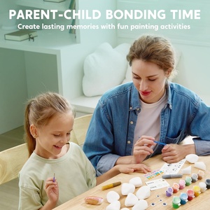 DIY Rock Painting <strong>Kit</strong> for Kids Indoor Activity <strong>Easter</strong> <strong>Craft</strong> <strong>Kits</strong> Art Set for Boys Girls Nature Exploration Toys - Product Image 2