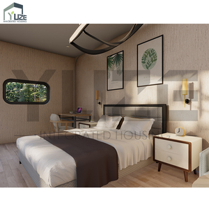 Diseño de lujo ensamblado Apple Cabin Container House Prefabricado Space Capsule House Hotel para Resort - Product Image 3