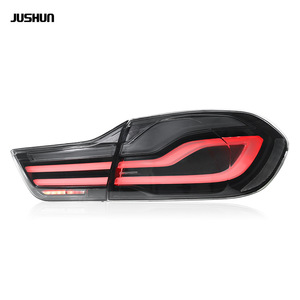 Luces traseras LED Jushun para BMW Serie 4 F32 en negro y blanco, conjunto de luces traseras para coche de 12V - Product Image 3