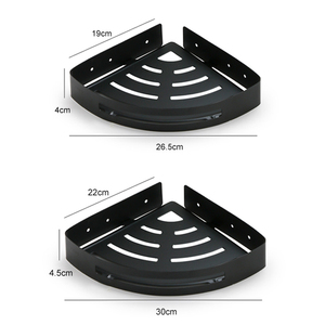 Carrito de ducha de esquina montado en la pared de acero inoxidable, estante de baño, soporte de champú de Metal, estante de esquina de baño, estante de almacenamiento - Product Image 3