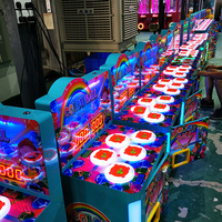 Machine de jeu d'arcade de haute qualité à monnayeur, jeu de frappe de grenouille à marteau
