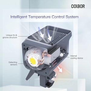 Synco Colbor CL100 CL100W Bi-color 2700-6500K CL100-M 5600K LED Video Nhiếp Ảnh Ánh Sáng Điều Khiển Cảm Xúc Để Chụp Ảnh Video - Product Image 5