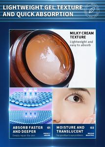 Spa Naturel Biologique Crème Blanchissante Yeux pour Femmes Hommes Vente en Gros Raffermissant Hydratant Dissolvant de Cernes à la Glycérine de Marque Privée - Product Image 4