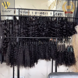 Việt nam burmese tóc thô chưa qua chế biến Trinh xoăn lượn sóng bó tóc Nhà cung cấp, Việt Nam lớp biểu bì phù hợp nguyên liệu dệt tóc con người - Product Image 6