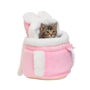 Portable Cat Carrier Respirant Sac à bandoulière de petite taille pour chiens et chats Utilisation en extérieur Sac à dos de poitrine de forme carrée - Product Image 5