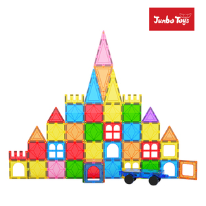 104 pezzi JUMBO cina giocattoli per bambini piastrelle <span class=keywords><strong>magna</strong></span> giocattoli blocchi magnetici da costruzione set - Product Image 3