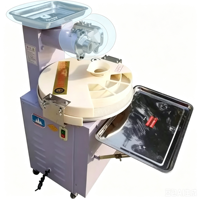 Machine automatique de division et de façonnage de pâte en acier inoxydable 304, 60 pièces/min, 220V, bon prix, usage domestique, pour pizza, pains, restaurants