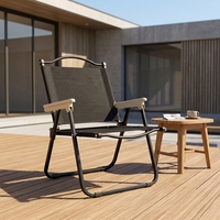 Chaise pliante portable d'extérieur en acier au carbone, moderne, ultra-légère, de haute qualité, nouvelle, très vendue en Chine, idéale pour le camping, la plage et les pique-niques, facile à utiliser