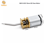 Moteur à engrenages CC à balais de qualité médicale GM13-030 12V 24V pour concentrateur d'oxygène et entraînement d'appareils de soins à domicile
