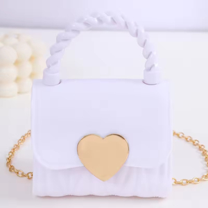 Wholesale Candy Colors Girl Jelly Purse Cute PVC Mini Crossbody Bag Kid Handbags with <b>Shoulder</b> <b>Strap</b> - Product Image 6