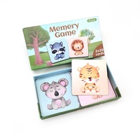 Jeu de cartes mémoire éducatif personnalisable pour enfants Jeu de société Flash en papier pour les familles