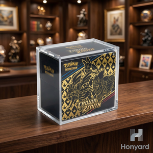 Boîte de présentation personnalisée transparente résistante aux UV pour lot de boosters Pokémon TCG légers, 10 boîtes, protection en acrylique - Product Image 2
