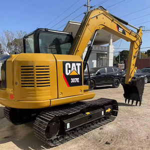 Mini-excavatrice sur chenilles 7 tonnes 307E, modèle 2020, avec moteur Cummins, boîte de vitesses et pompe, puissance 150 kW, pour la construction - Product Image 1