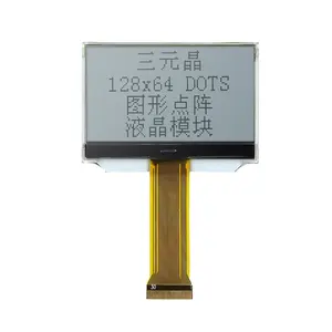 TCC(12864181) 30 pin 8-bit parallel interface fstn st7565 128x64 lcd cog display