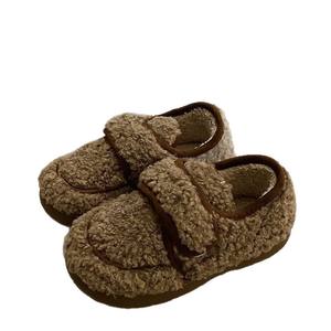 Pantoufles en coton sacs pour femmes hiver polyvalent décontracté semelle épaisse en peau de mouton extérieur imprimés d'animaux pour la chaleur - Product Image 5