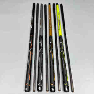 Queue de billard de qualité supérieure Little Monster, nouveau design, en carbone, avec poignée en cuir et silicone pour le sport. - Product Image 1