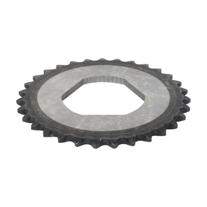 ISO Factory ASA50 alta freqüência Metal aço personalizado furo corrente roda dentada com dentes endurecidos - Product Image 2