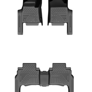 พรมปูพื้นรถยนต์แบบกันน้ำ 5D TPE คุณภาพสูง สำหรับรถยนต์ BYD ATTO3 YUAN PLUS EV ปี 2025 ป้องกันการลื่นไถล พร้อมแผ่นรองเท้าพลาสติกด้านหลัง - Product Image 1