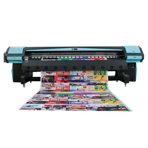SunColor-impresora digital de inyección de tinta Konica 512i, fabricante de China, máquina de impresión flexible de 3,2 m, precio de impresora solvente