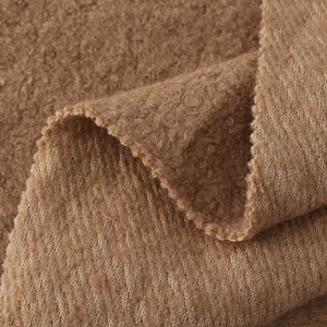 Vải áo khoác mùa đông dệt kim chất liệu tweed bouclé len pha polyester 50/50 cao cấp hiện đại, mềm mại cho bé trai - Product Image 2