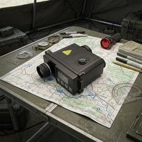 Module télémètre laser tactique industriel 7x, précision 12 km, précision de 1 m, en alliage, monté sur lunette pour la chasse