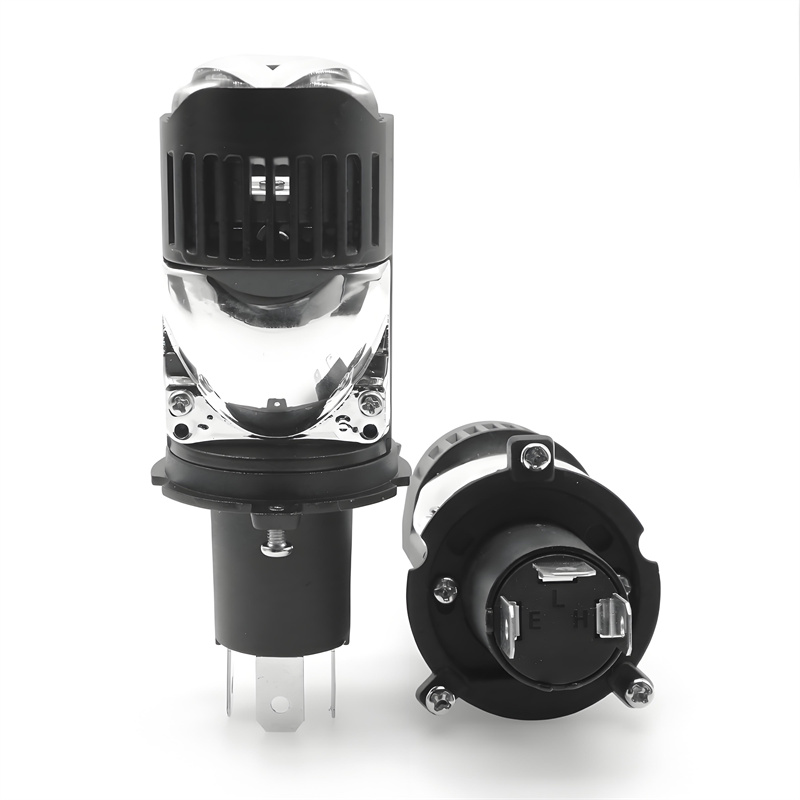 h4 led headlight projector plug n play