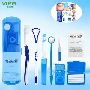 Kit de Ortodoncia de Ocho Piezas, Set de Higiene Bucal Multiusos con Cepillo de Dientes, Cepillo Interdental y Cera para Enderezar los Dientes - Product Image 2