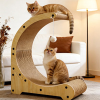 Griffoir pour chat en carton, jouet amusant et non-déchirable, fournitures pour animaux de compagnie, vente en gros OEM directe usine