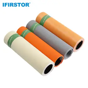 Used In Smoke Curtains Fire Safe High Temperature Resistant Silicone Rubber Coated Fiberglass Fabric Cloth