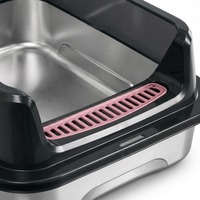 Bac à litière pour chat, toilette pour chat d'appartement, grande capacité, sans poussière, anti-adhésif, sans odeur, vente en gros, résistant aux intempéries