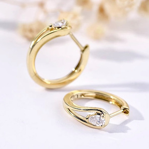 Eleganti Orecchini a Goccia con Clip per Donne, Stile da Ufficio, Gioielli alla Moda - Product Image 6