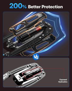 Appareil d'exercice pour les bras Merach <span class=keywords><strong>Twister</strong></span>, acier allié, 22-440 lb, réglable hydrauliquement, extenseur de poitrine à domicile, entraînement musculaire des épaules, remise en forme - Product Image 2