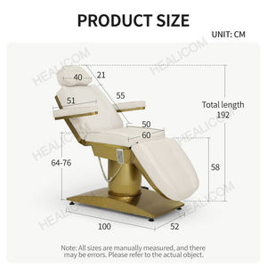 Lit de massage électrique réglable à 4 moteurs pour salon de beauté moderne - Vente flash - Product Image 6