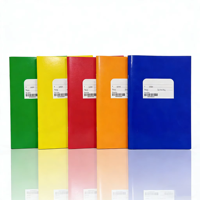 Cahier d'exercices de haute qualité avec reliure piquée, couverture en papier, pages intérieures personnalisées, impression plastifiée, usage scolaire, marque OEM, style européen
