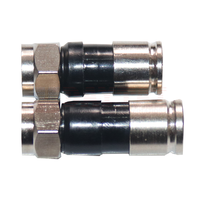 Cable Coaxial RG59 RG6, Conector F de 28 mm, Conector de Compresión RG6
